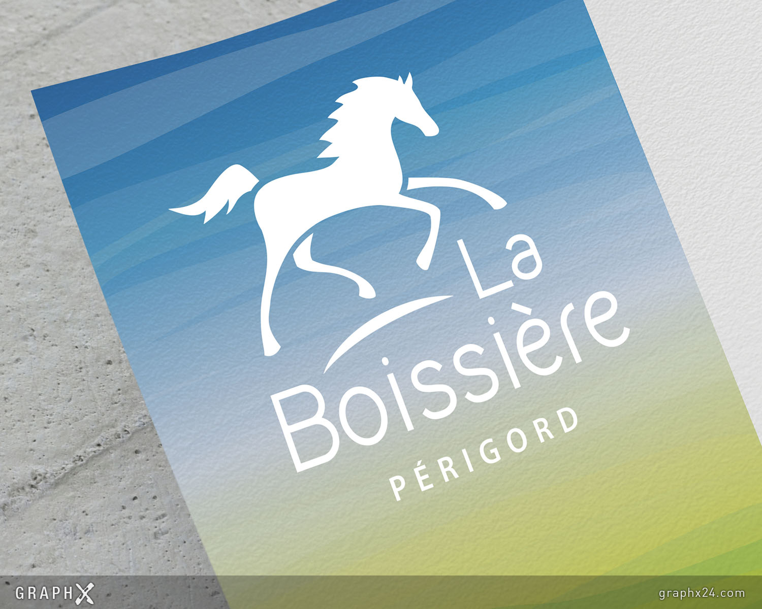 Logo pour un centre équestre