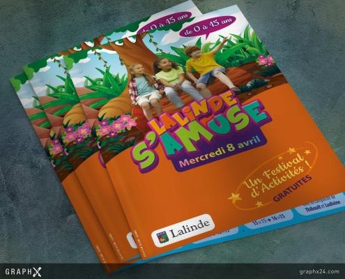 dépliant festival pour enfants